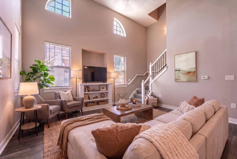 The Hamilton Apartments interior unit.